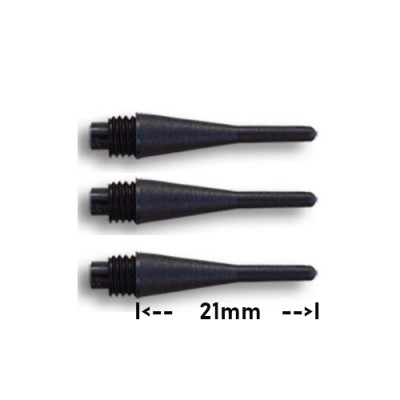 Soft Dartspitze Standard Cone 1/4" BSF (8mm) - kurz