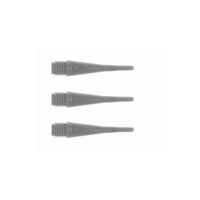 Soft Dartspitze E-Point 2BA (6mm) kurz - grau