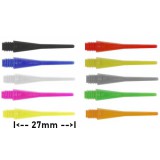 Soft Dartspitze E-Point 2BA (6mm) - lang neon grün