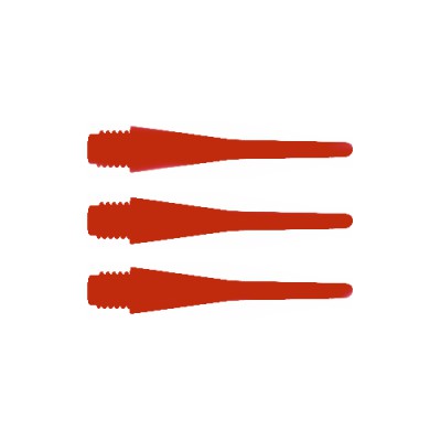 Soft Dartspitze E-Point 2BA (6mm) lang - rot