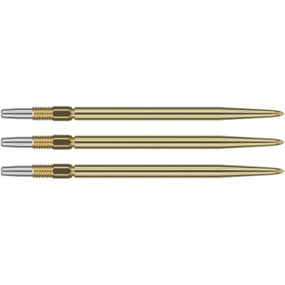 Target Steel Dartspitze Swiss Point Smooth Gold - 40mm