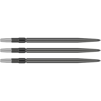 Target Steel Dartspitze Swiss Point Smooth Schwarz - 40mm