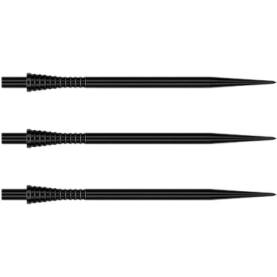 Steel Wechselspitze Winmau 50mm Raptor Gripped Schwarz