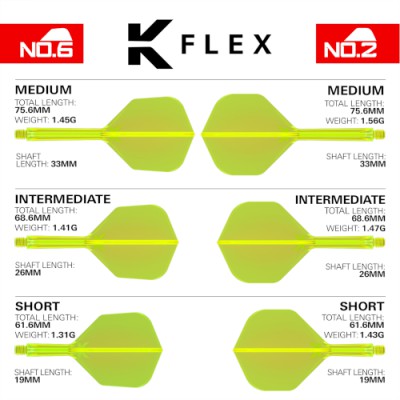 Target K-Flex Flight No2 - neongelb