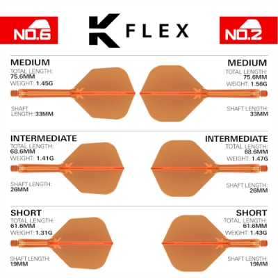 Target K-Flex Flight No2 - neonorange