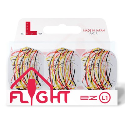 L2804 L-Style Signature Champagne Standard Flight - L1EZ RYB-Series Type-B - Clear White