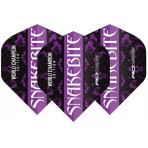 Red Dragon Standard Hardcore Flight - Peter Wright Snakebite World Champion Black/Purple