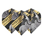 Red Dragon Standard Hardcore Flight - Peter Wright Snakebite Coiled Snake gold