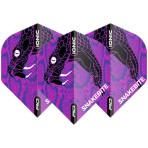 Red Dragon Standard Flight - Peter Wright Snakebite Ionic Snake Head Purple