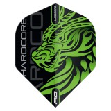 Red Dragon Standard Hardcore Flight - Jonny Clayton Dragon green