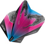 Red Dragon Standard Hardcore Flight - Peter Wright Snake Black Transparent 