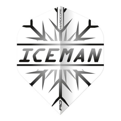 Red Dragon Standard Hardcore Flight - Gerwyn Price "Iceman" Grey Snowflake