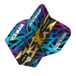 Red Dragon Standard Hardcore Flight - Gerwyn Price Rainbow and Gold