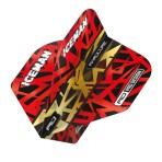 Red Dragon Standard Hardcore Premium Flight - Gerwyn Price Red and Gold