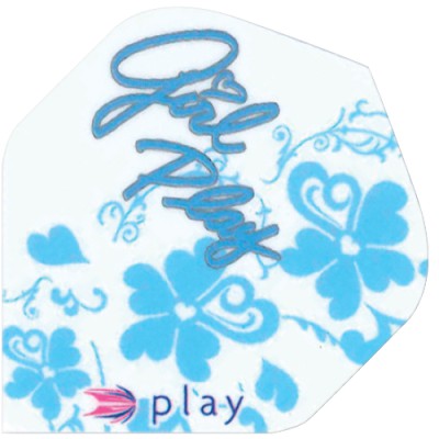 Target Pro 100 Standard Double Sided Design Girl Play - Blau