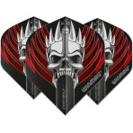 Winmau Prism Alpha Standard Flight - Black and Red