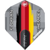 Winmau Prism Delta Standard Flight - Florian Hempel grey flag