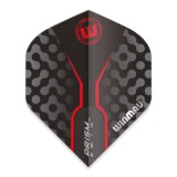 Winmau Prism Zeta Standard Flight - Grey and Red