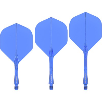 Winmau Fusion Schaft-Flight - blau