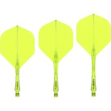 Winmau Fusion Schaft-Flight - gelb