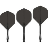 Winmau Fusion Schaft-Flight - schwarz