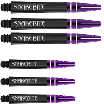 Red Dragon Nitrotech Shaft - Peter Wright "Snakebite" Black and Purple 