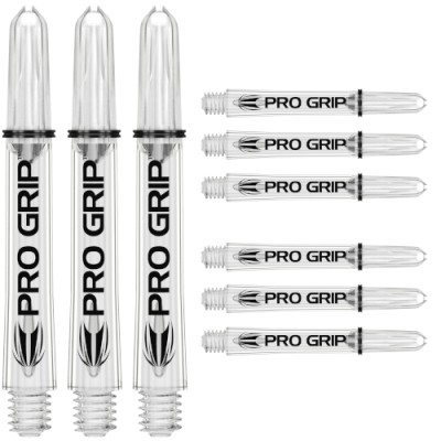 Target Pro Grip Schafte - Clear 3er Set