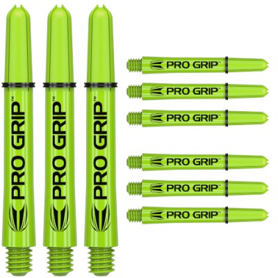 Target Pro Grip Schafte - Grün 3er Set