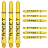 Target Pro Grip Tag Schafte - gelb/schwarz 3er Set