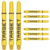 Target Pro Grip Tag Shafts - yellow/black Set of 3s