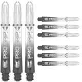 Target Pro Grip Vision Schaft - Schwarz 3er Set