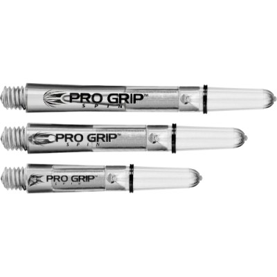 Target Pro Grip Spin Shafts - Clear