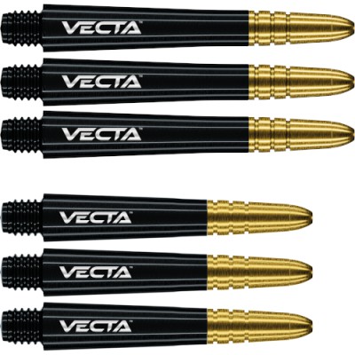 Winmau Vecta Shaft - black/gold