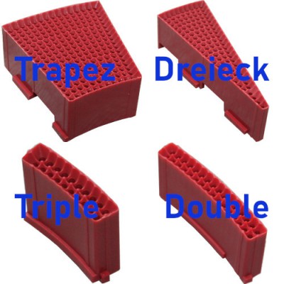 Replacement field single for Karella E-Dart - red