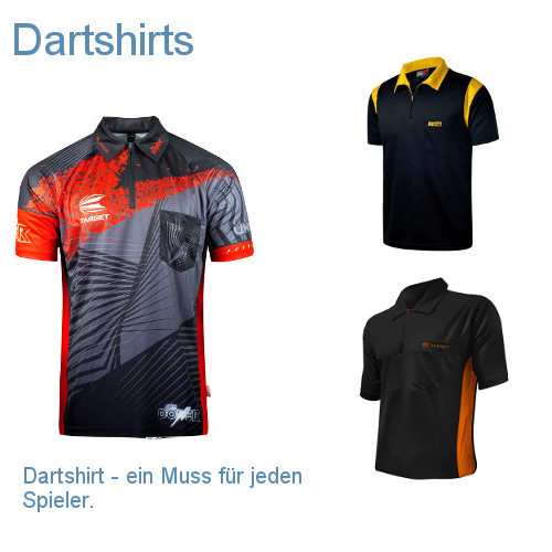 Dartshirt - ein Muss für jeden Spieler.